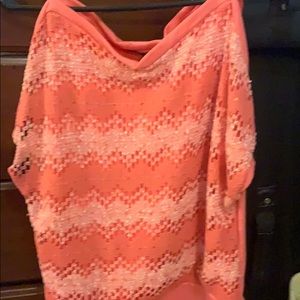 Heart and soul cute orange top